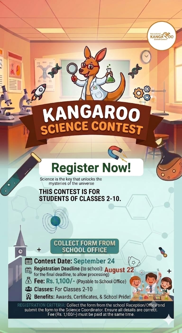 International Kangaroo Science Contest (IKSC) Final Test 2026